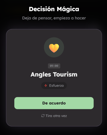 Decisión mágica: empieza con una acción